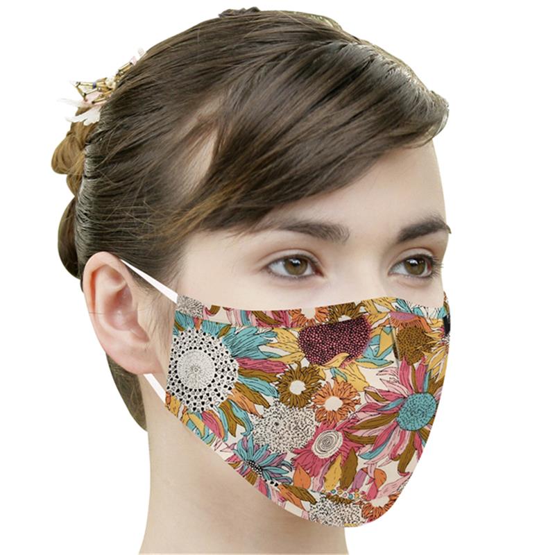GUOER Cotton Mask - with Filter Washable and Reusable CM16K